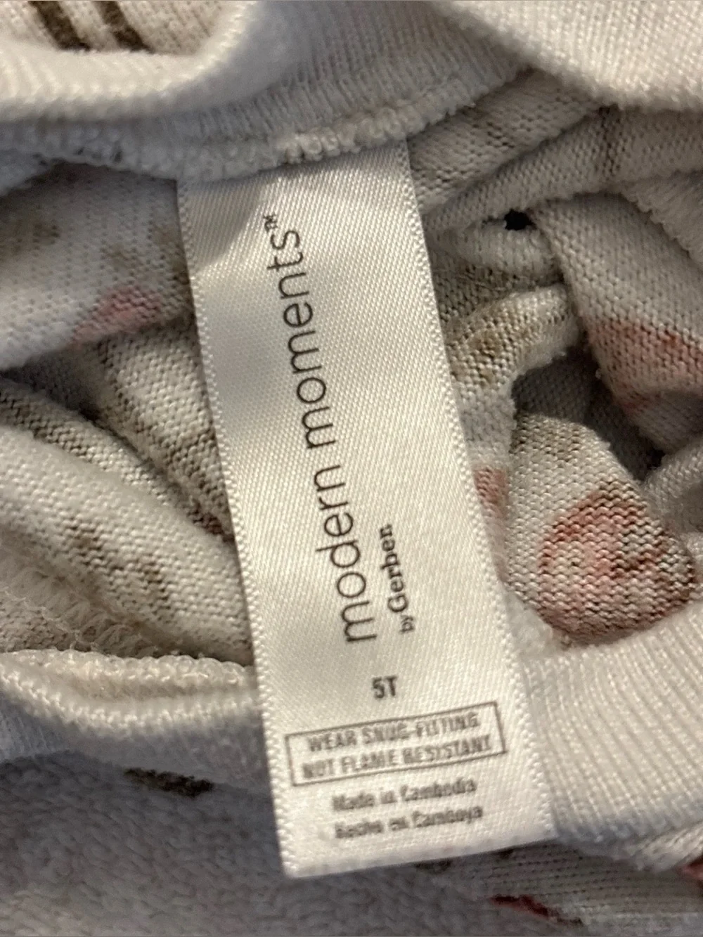 Modern Moments 2 Piece Lounging Super Soft Comfy Pajamas Size 5T
